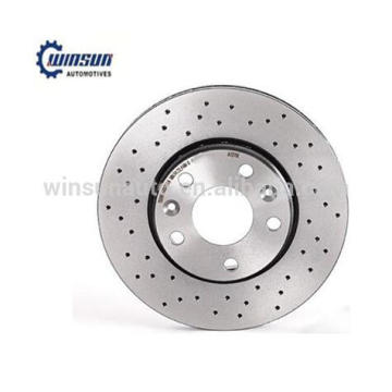 402060010R 402064151R slotted brake disc rotor for DACIA/RENAULT